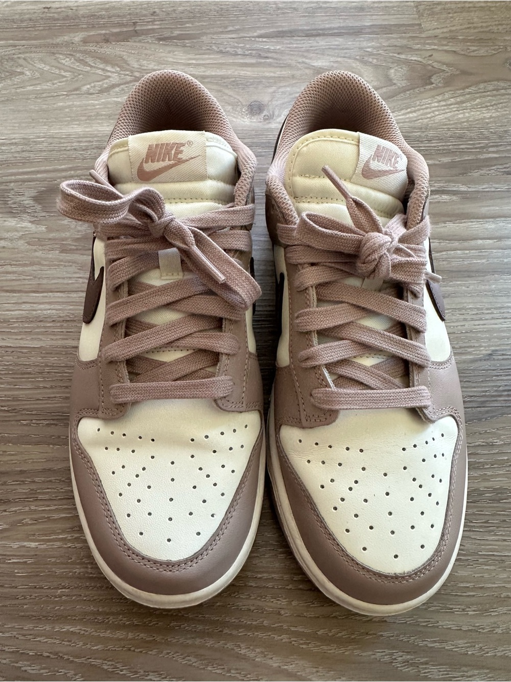Nike Dunk Low Women’s Taupe Sail Brown Sneakers